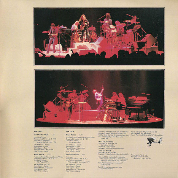 Yes : Yesshows (2xLP, Album, Gat)