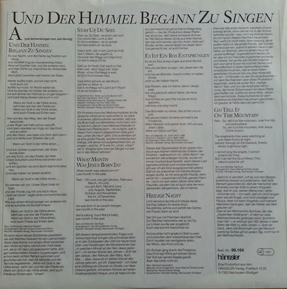 Jan Vering : Und Der Himmel Begann Zu Singen (LP, Album)