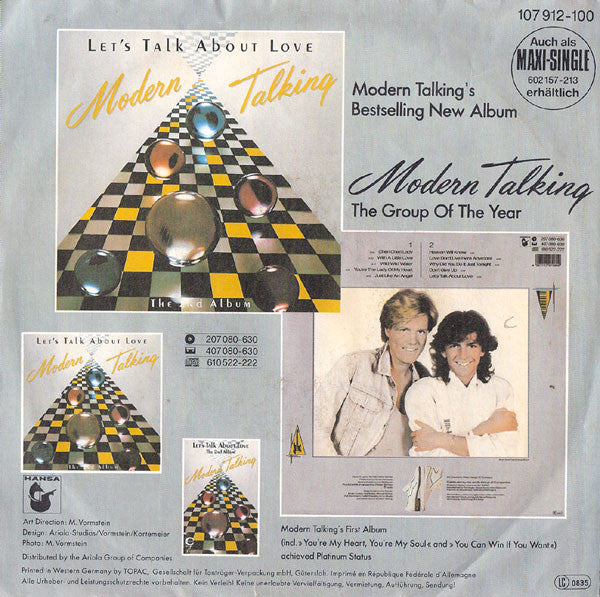 Modern Talking : Brother Louie (7", Single)