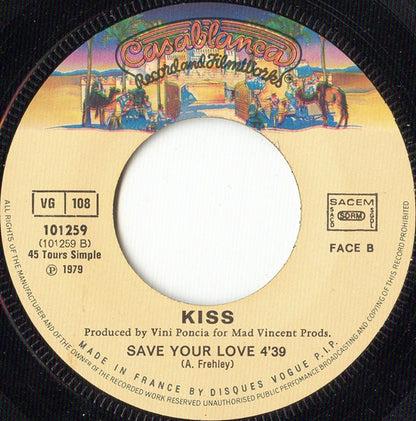 Kiss : Magic Touch (7", Single)