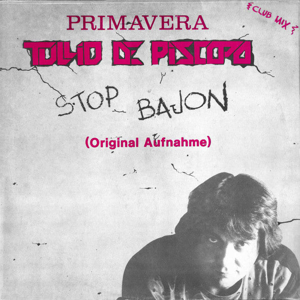 Tullio De Piscopo : Stop Bajon (Primavera) (12", Maxi)