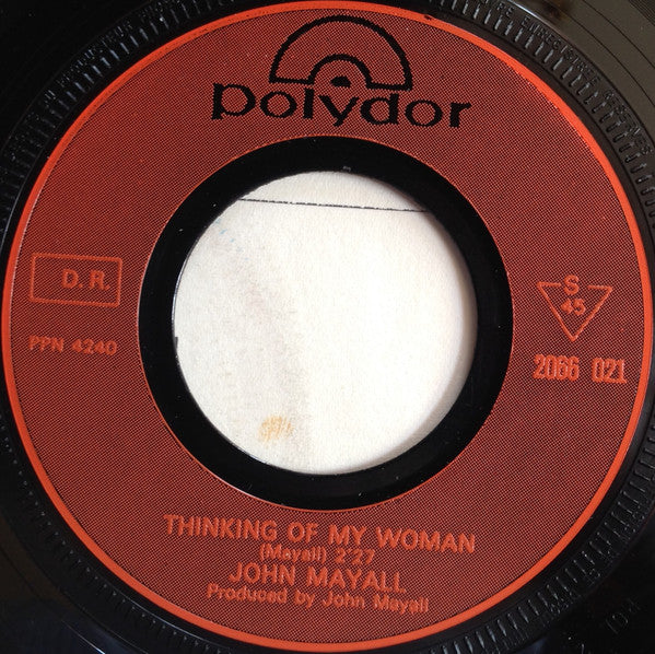 John Mayall : Plan Your Revolution (7", Single)