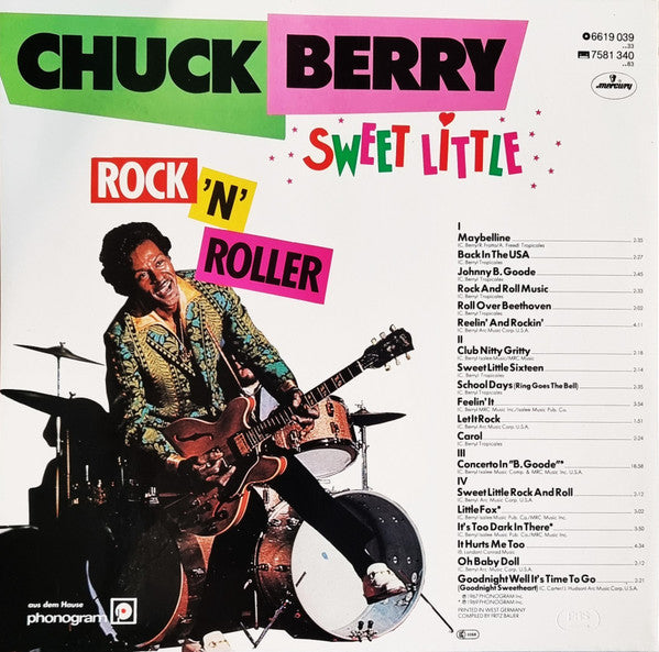 Chuck Berry : Sweet Little Rock 'N' Roller (2xLP, Comp)