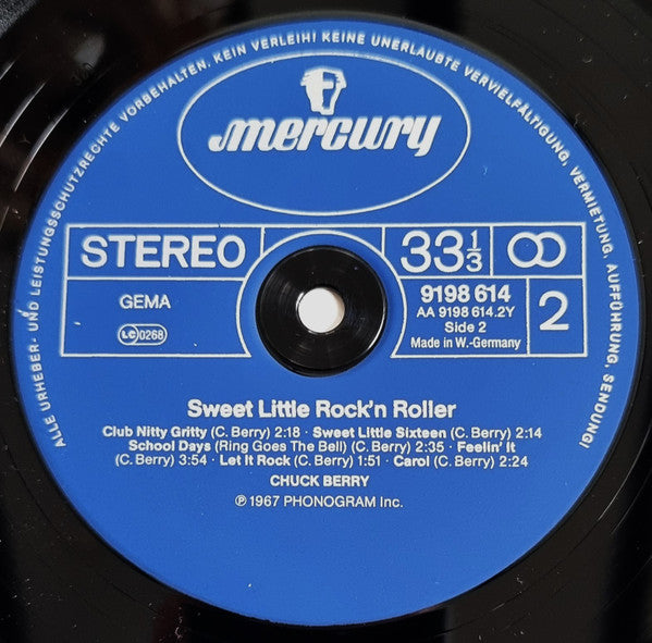 Chuck Berry : Sweet Little Rock 'N' Roller (2xLP, Comp)