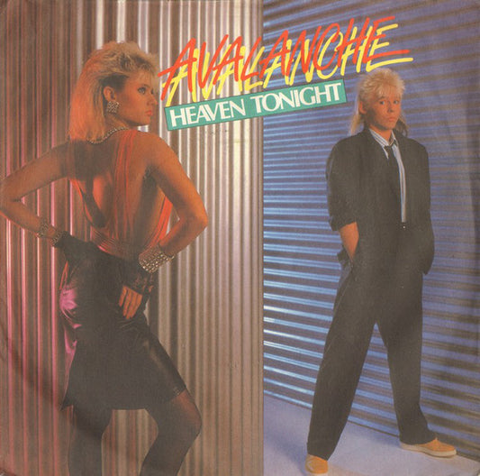 Avalanche (8) : Heaven Tonight (7", Single)