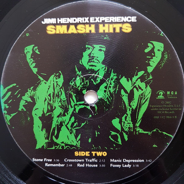 Jimi Hendrix Experience* : Smash Hits (LP, Comp, RE, 180)