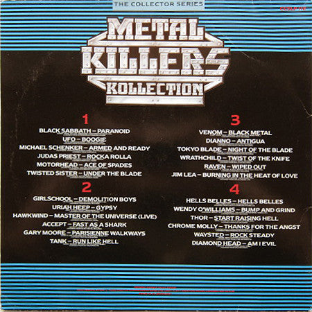 Various : Metal Killers Kollection (2xLP, Comp)