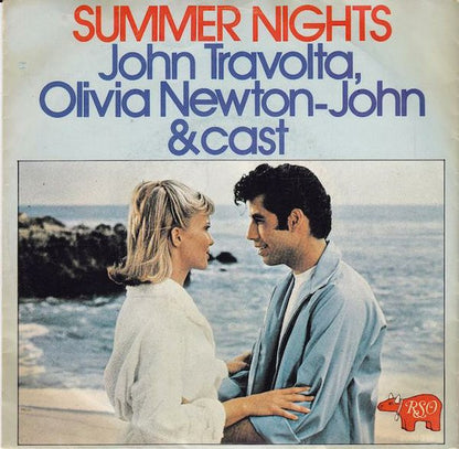 John Travolta & Olivia Newton-John : Summer Nights (7", Single)