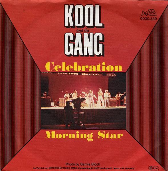 Kool & The Gang : Celebration / Morning Star (7", Single)