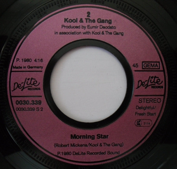 Kool & The Gang : Celebration / Morning Star (7", Single)