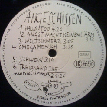 Angeschissen / Das Moor : Angeschissen / Das Moor (LP, Album)