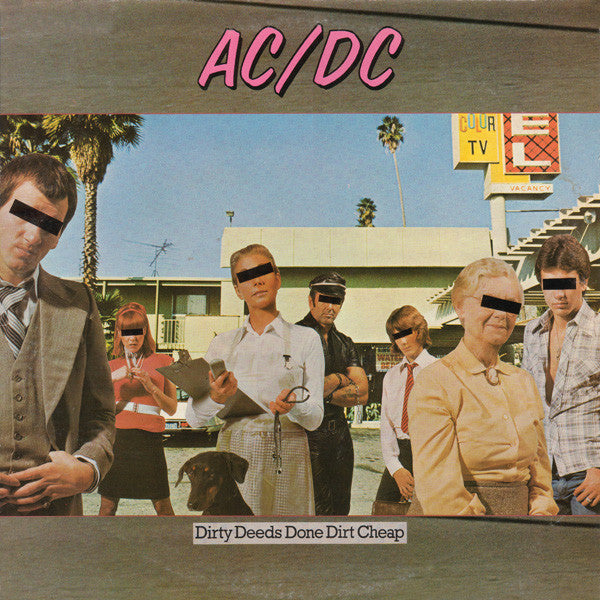 AC/DC : Dirty Deeds Done Dirt Cheap (LP, Album, RE)