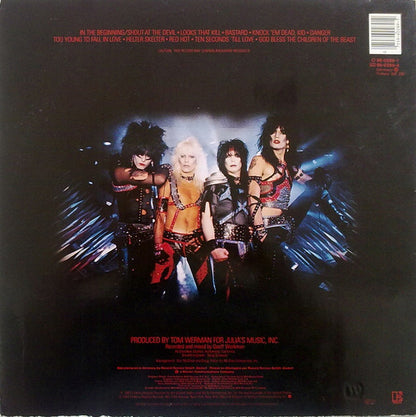 Mötley Crüe : Shout At The Devil (LP, Album, RE)