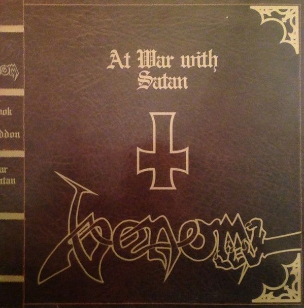 Venom (8) : At War With Satan (LP, Album, M/Print, Gat)