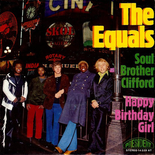 The Equals : Soul Brother Clifford / Happy Birthday Girl (7", Single)