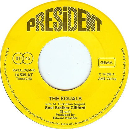 The Equals : Soul Brother Clifford / Happy Birthday Girl (7", Single)