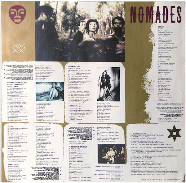 Guesch Patti & Encore : Nomades (LP, Album)