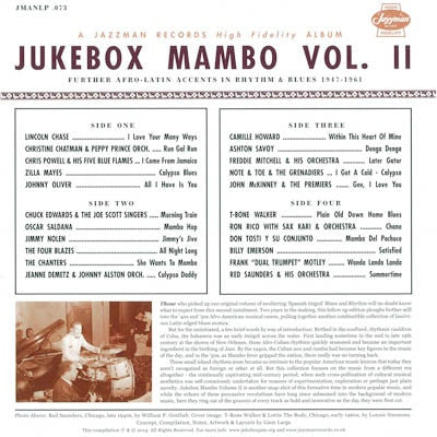 Various : Jukebox Mambo Vol. II (2xLP, Comp)