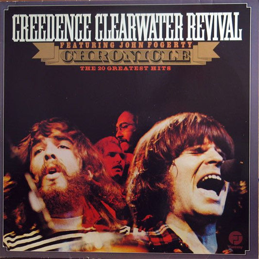 Creedence Clearwater Revival Featuring John Fogerty : Chronicle - The 20 Greatest Hits (2xLP, Comp, RE)