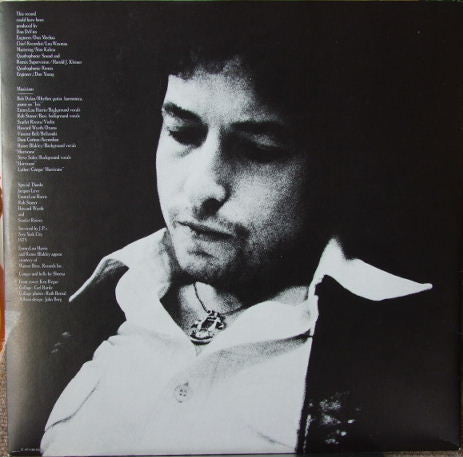 Bob Dylan : Desire (LP, Album, RE)