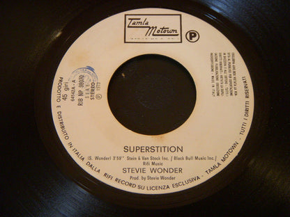 Stevie Wonder / Maria Monti : Superstition / L' Armatura (7", Jukebox)