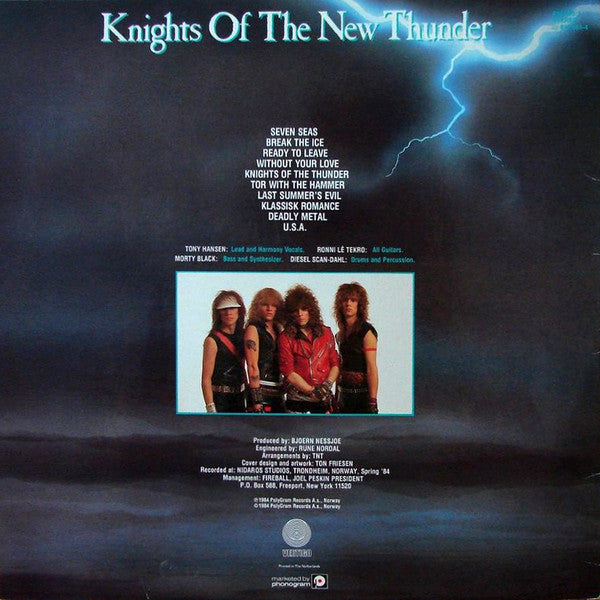 TNT (15) : Knights Of The New Thunder (LP, Album)