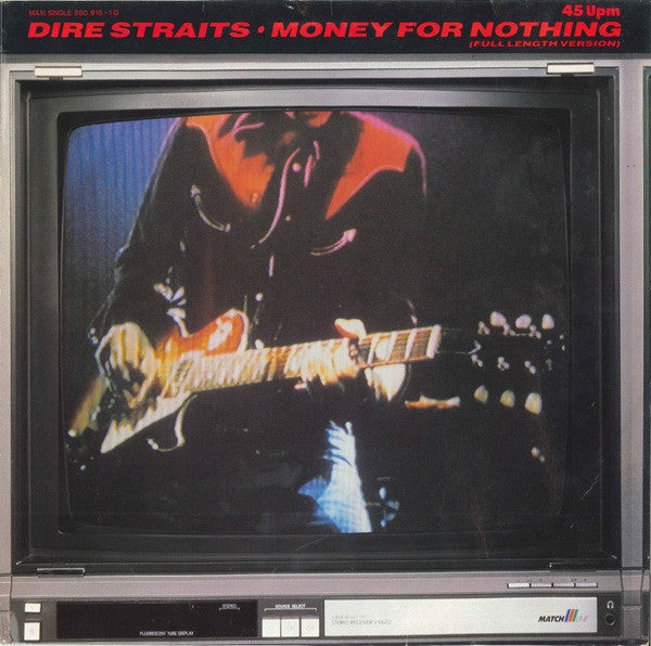 Dire Straits : Money For Nothing (Full Length Version) (12", Maxi)