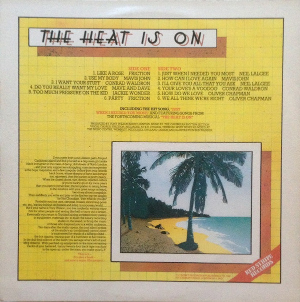 Various : The Heat Is On (LP, Comp)