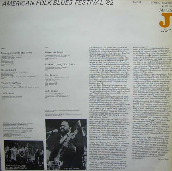 Various : American Folk Blues Festival '82 (LP)