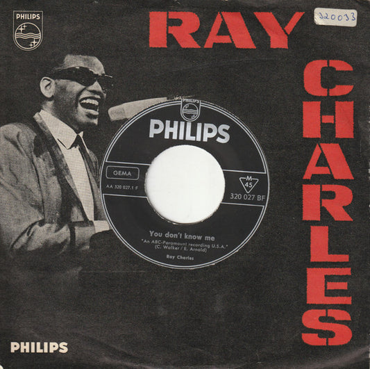 Ray Charles : You Don't Know Me / Careless Love (7", Single)