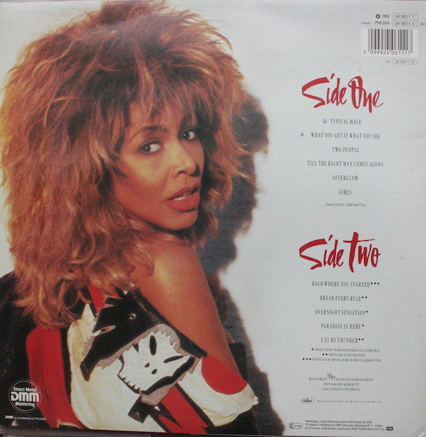 Tina Turner : Break Every Rule (LP, Album, DMM)