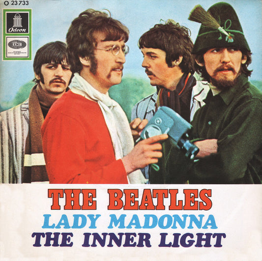 The Beatles : Lady Madonna / The Inner Light (7", Single)