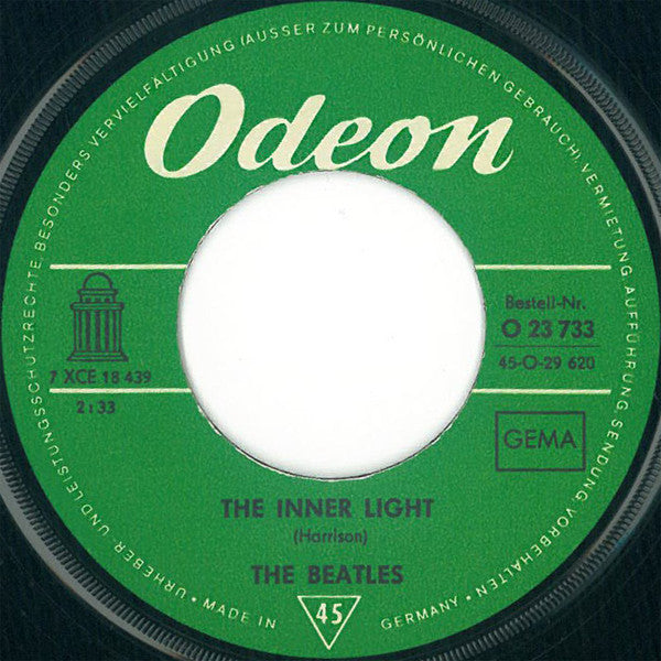 The Beatles : Lady Madonna / The Inner Light (7", Single)