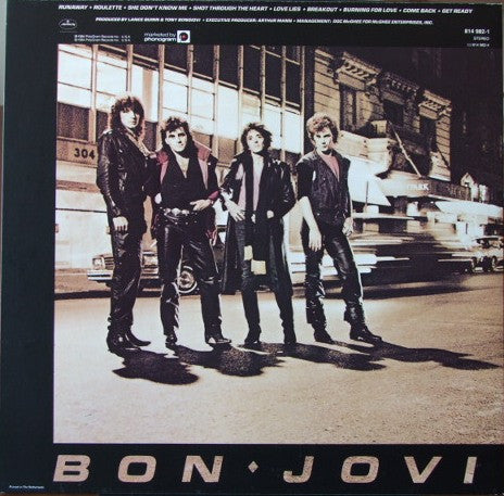 Bon Jovi : Bon Jovi (LP, Album)