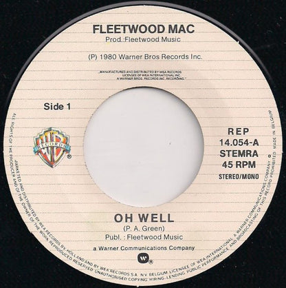 Fleetwood Mac : Oh Well / Fighting For Madge (7", Single, RE)