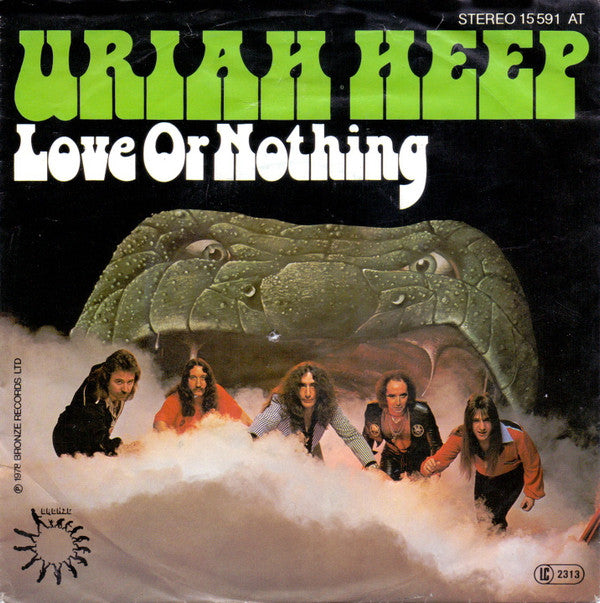 Uriah Heep : Love Or Nothing (7", Single)