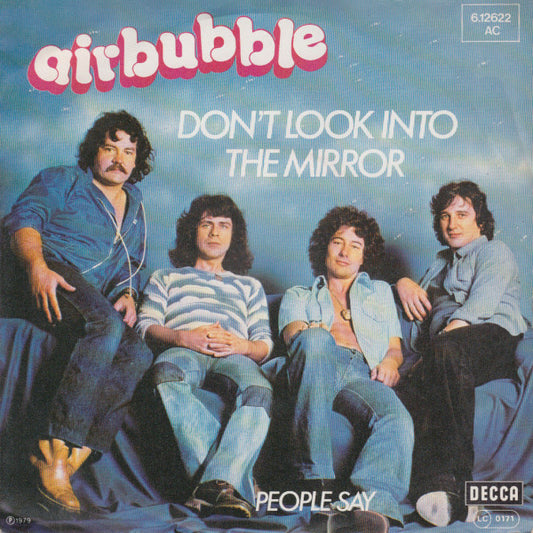 Air Bubble : Don't Look Into The Mirror (7", Single, Promo)