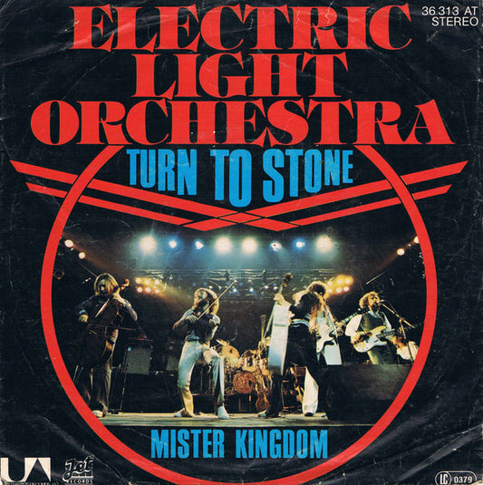 Electric Light Orchestra : Turn To Stone (7", Single)