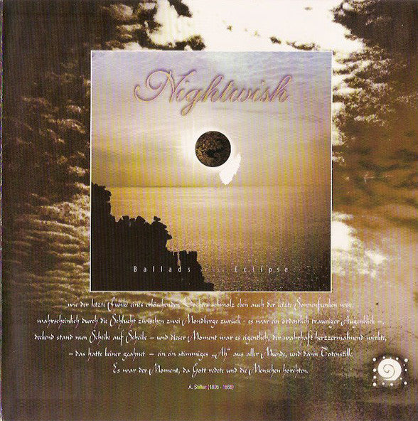 Nightwish : Sleeping Sun (4 Ballads Of The Eclipse) (CD, Maxi, Ltd)