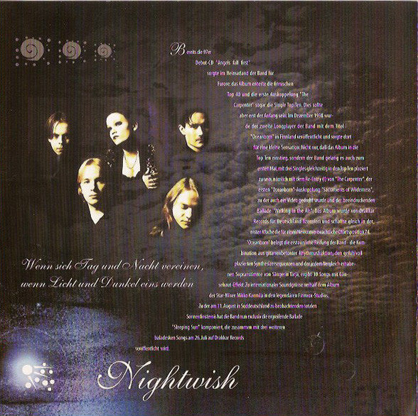 Nightwish : Sleeping Sun (4 Ballads Of The Eclipse) (CD, Maxi, Ltd)