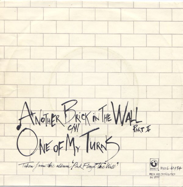 Pink Floyd : Another Brick In The Wall (Part II) (7", Single)