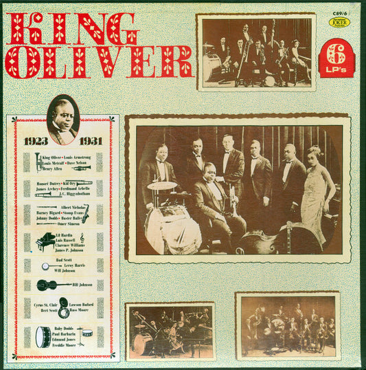 King Oliver : 1923 - 1931 (6xLP, Comp)