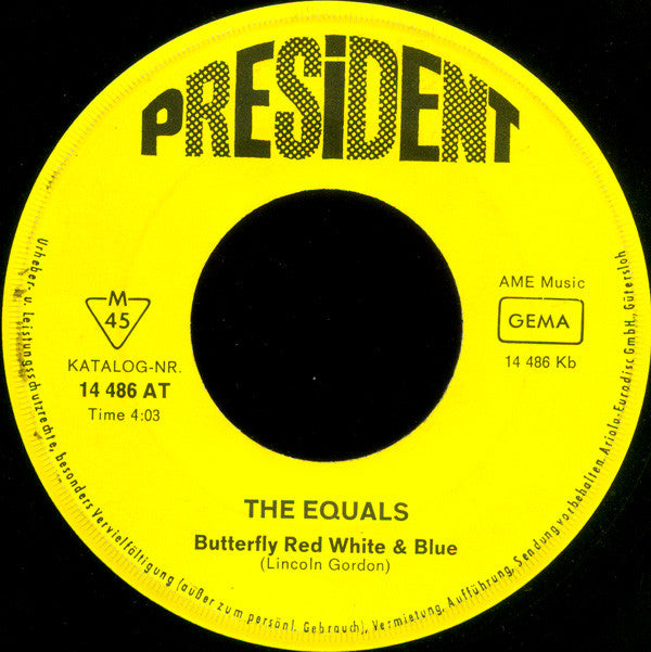 The Equals : Rub A Dub Dub (7", Single, Mono)