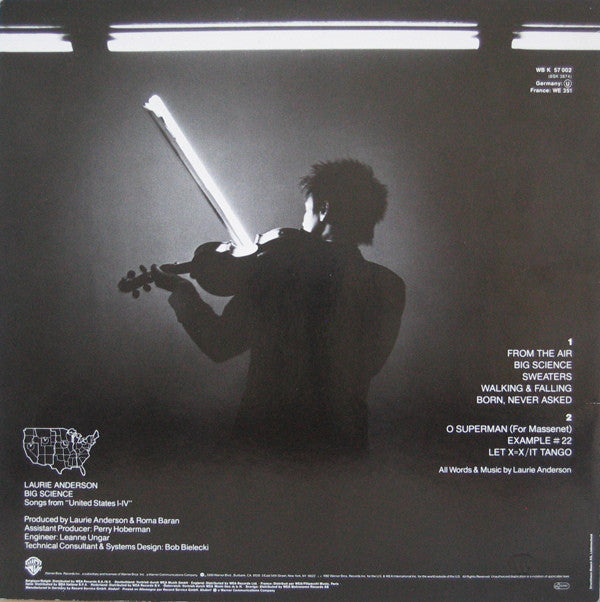 Laurie Anderson : Big Science (LP, Album)