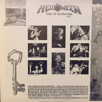 Helloween : Keeper Of The Seven Keys Part II (LP, Album, Gat)