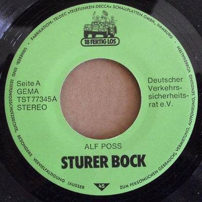 Alf Poss : Sturer Bock (7", Single)