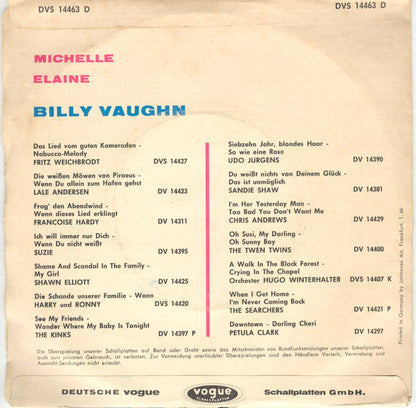 Billy Vaughn : Michelle (7")