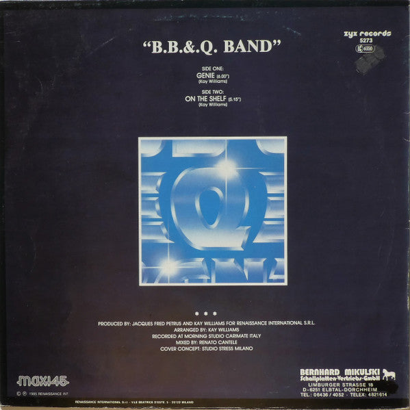 B.B. & Q. Band* : Genie (12", Maxi)