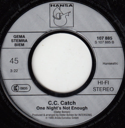 C.C. Catch : 'Cause You Are Young (7", Single)