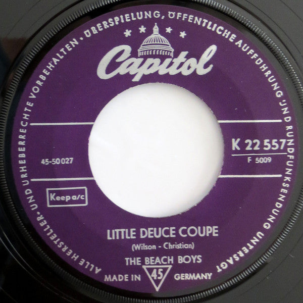 The Beach Boys : Surfer Girl / Little Deuce Coupe (7", Single)